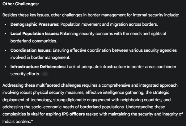 IPS Exam internal security example answer 3