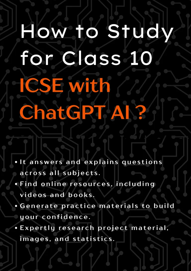 how to study for icse with chatgpt ai ?