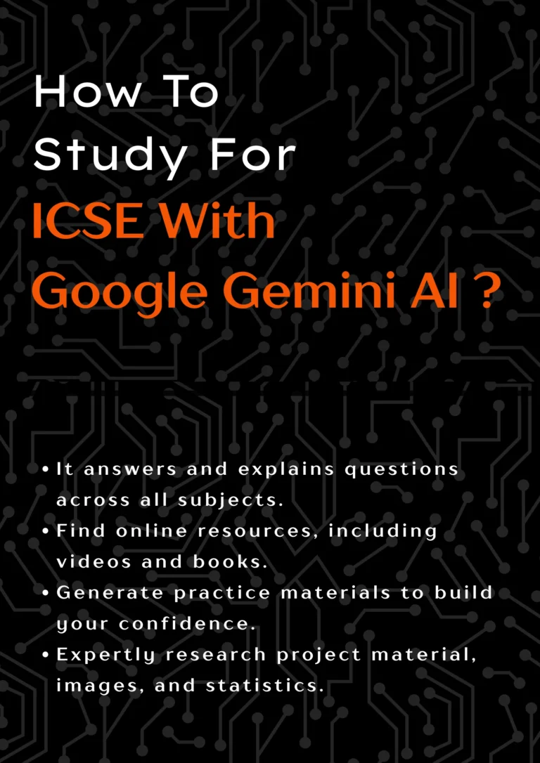 how to study for class 10 icse with ai