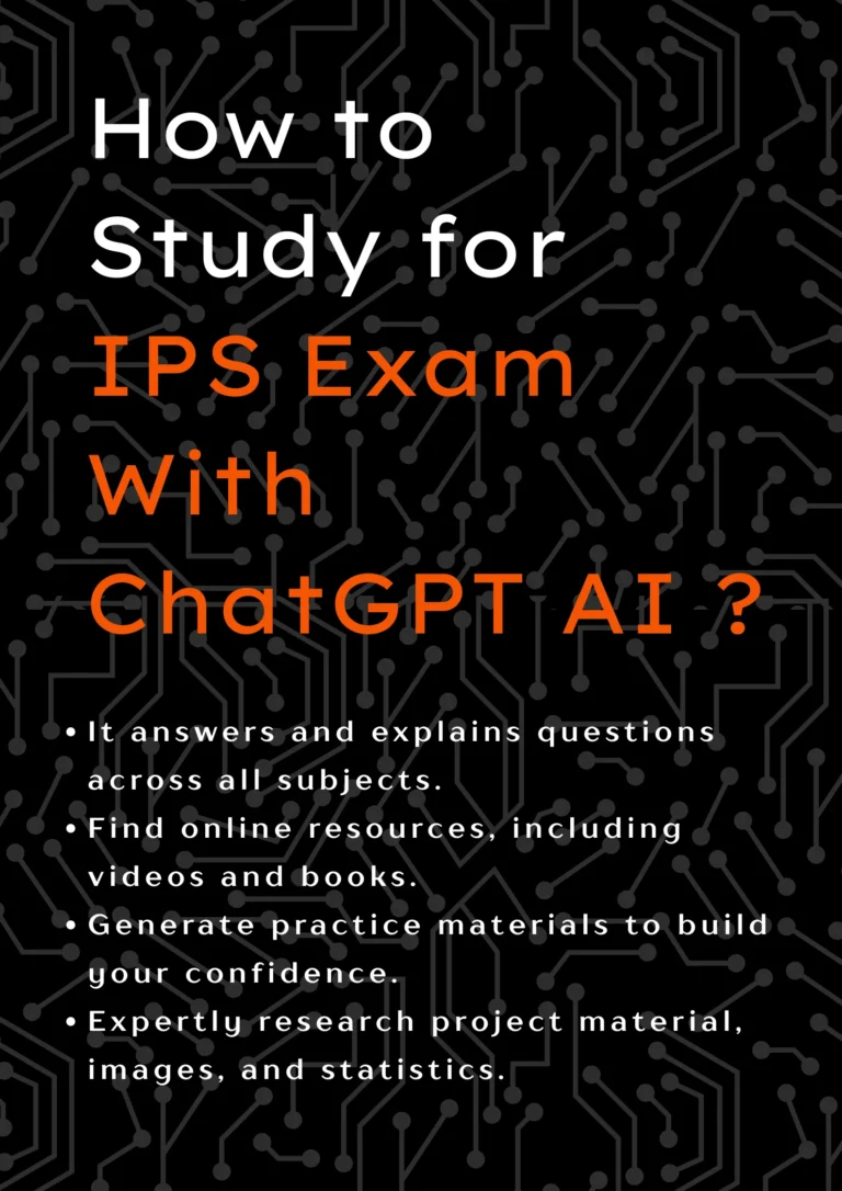 how to study for ips exam with chatgpt