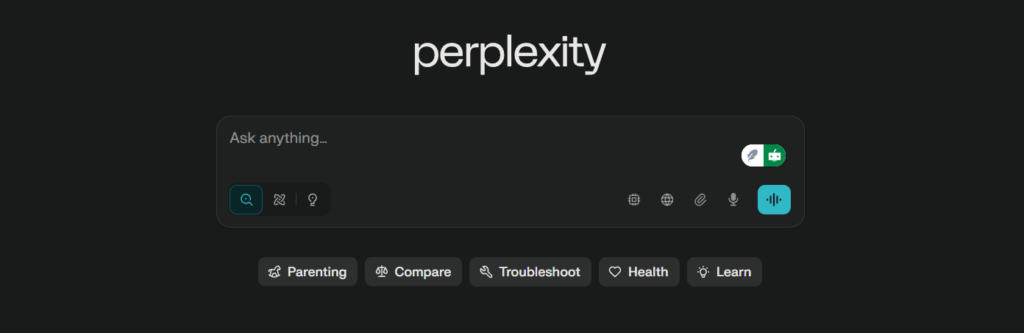 Perplexity AI Best for: Getting direct, sourced answers to your research questions.