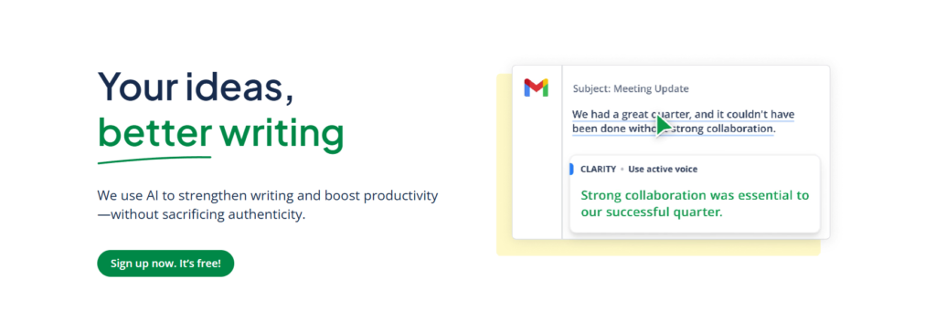 QuillBot Best for: Paraphrasing text in your own words and summarizing long articles.