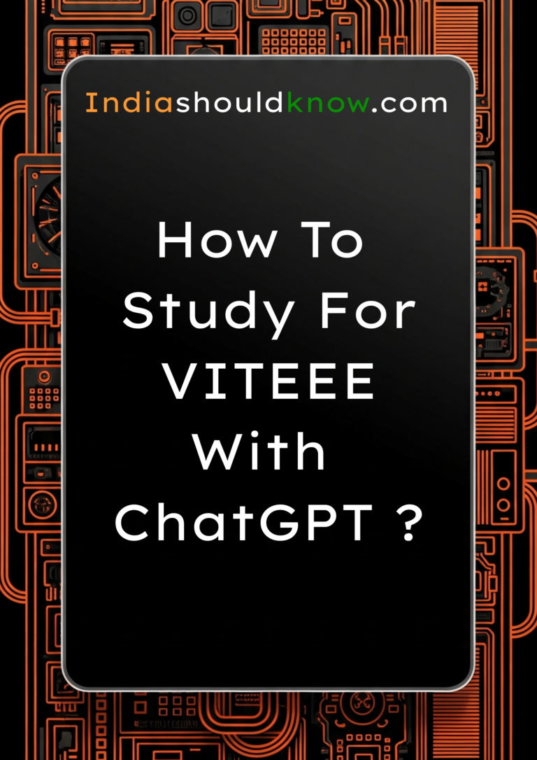 how to study for viteee with chatgpt
