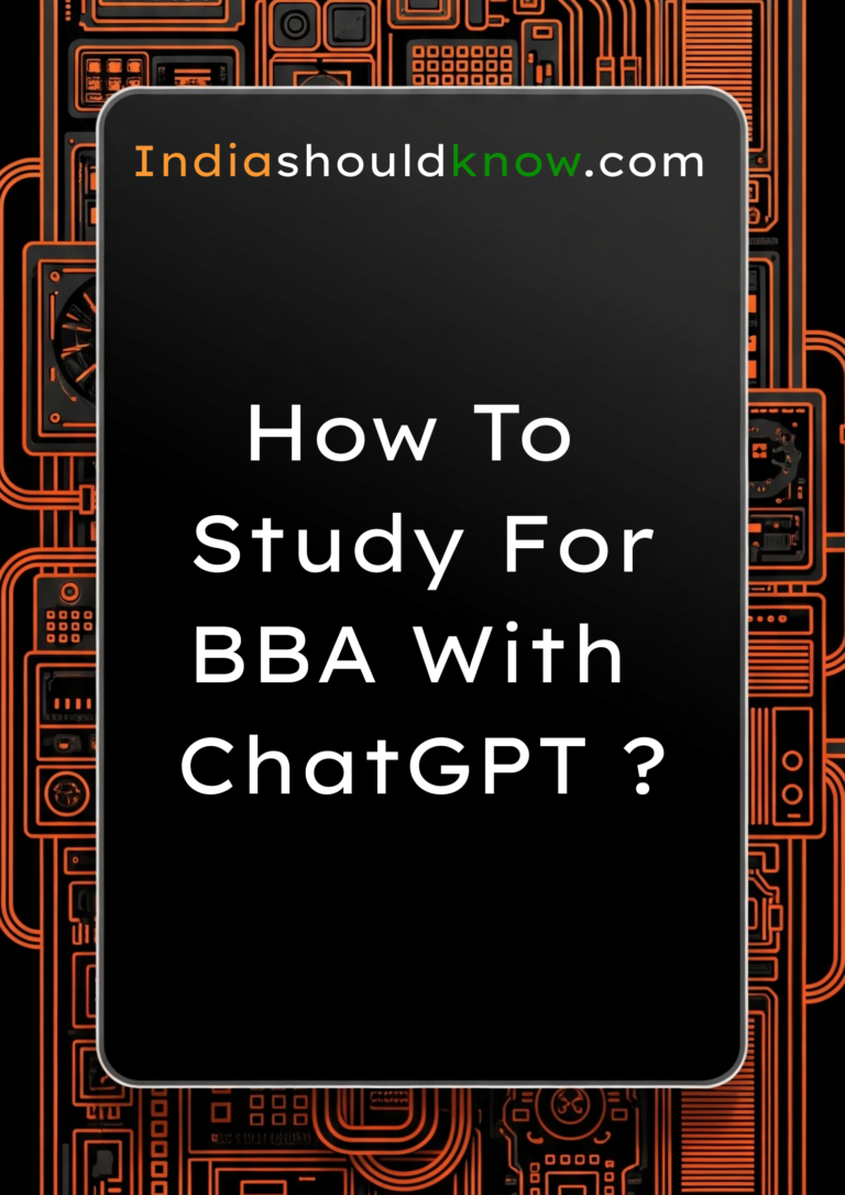 how to study for bba with chatgpt