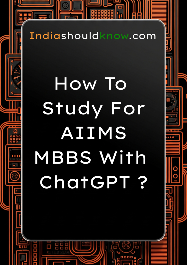 how to study for aiims mbbs with chatgpt