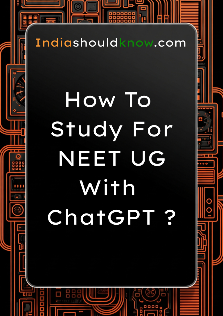 how to study for neet ug with chatgpt