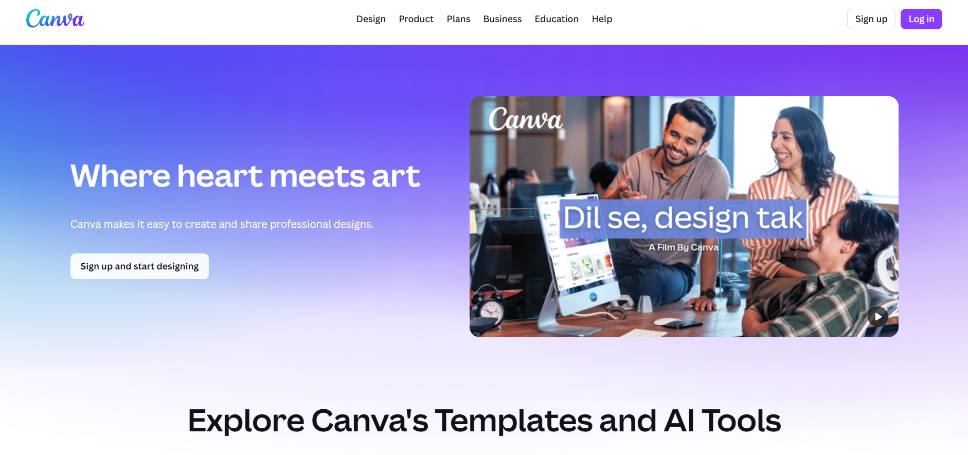 Canva Best for: An all-in-one design tool for creating presentations, graphics, and more.
