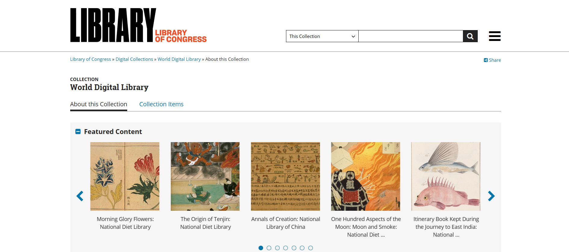 world digital library Best for: Exploring historical documents, maps, and cultural treasures from around the world.