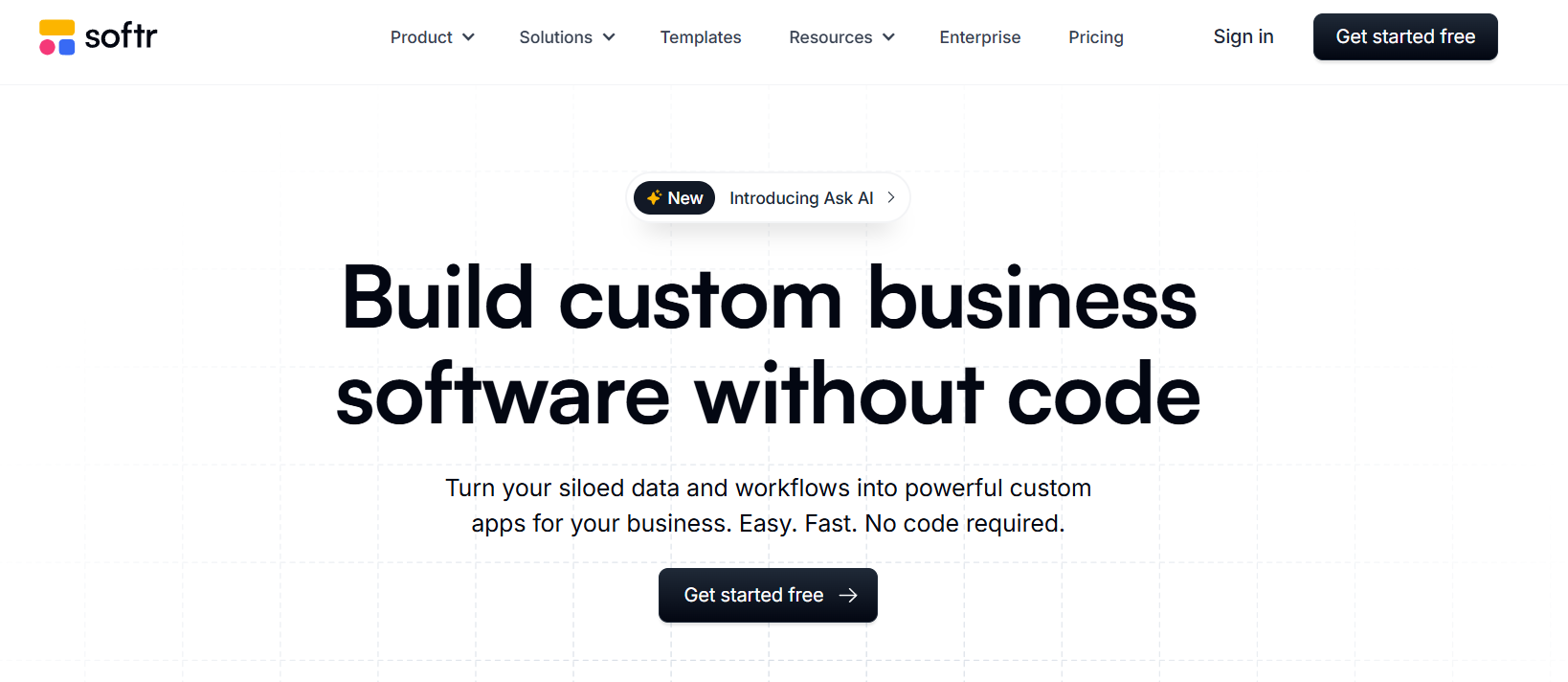 Softr Best for: Building client portals, internal tools, and online communities from your data.