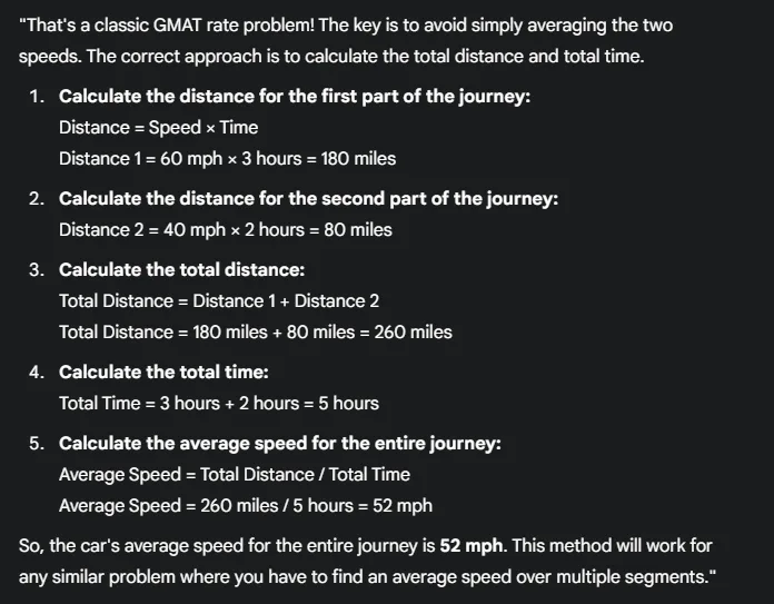 example 1 gmat quantitative reasoning answered by google gemini