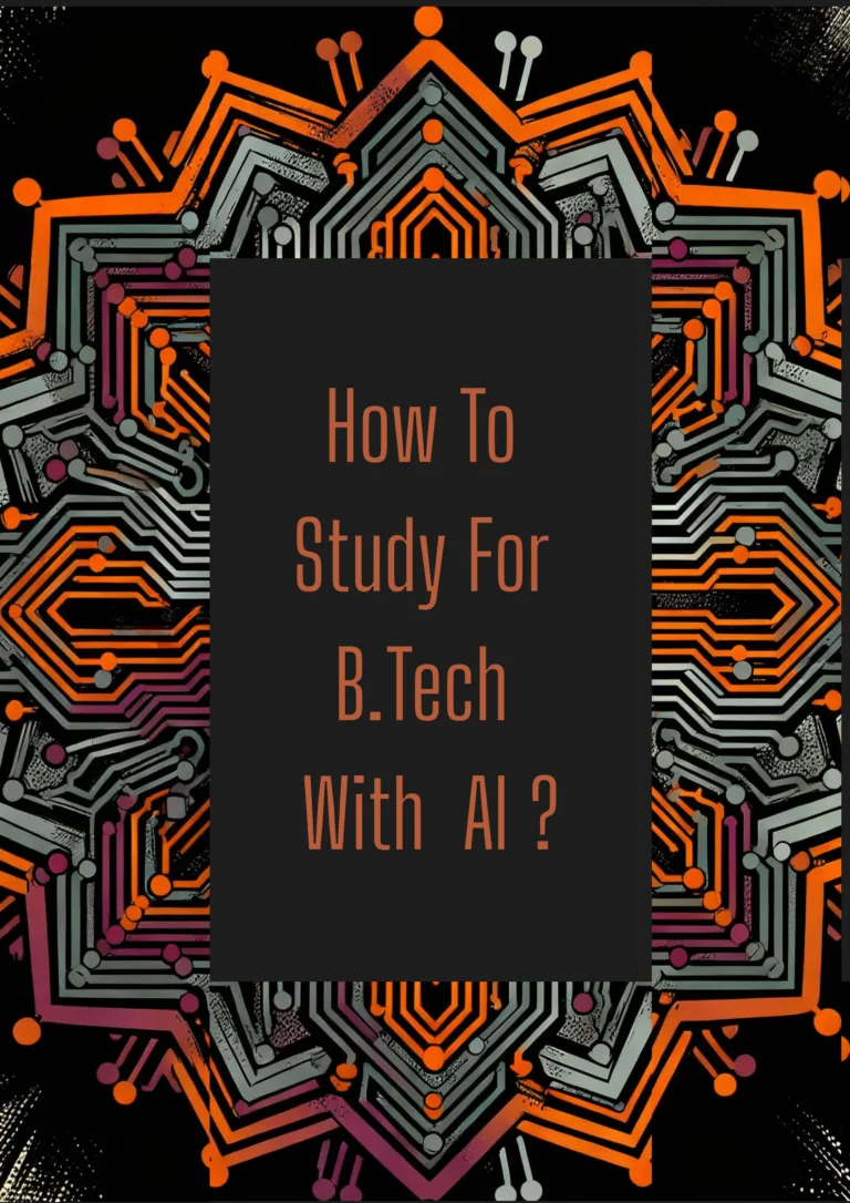 How to study for BTECH with google gemini