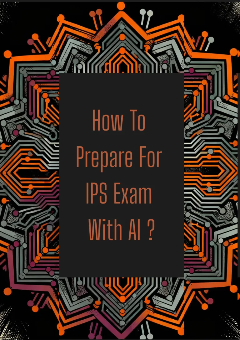 How to study for IPS exam with google gemini