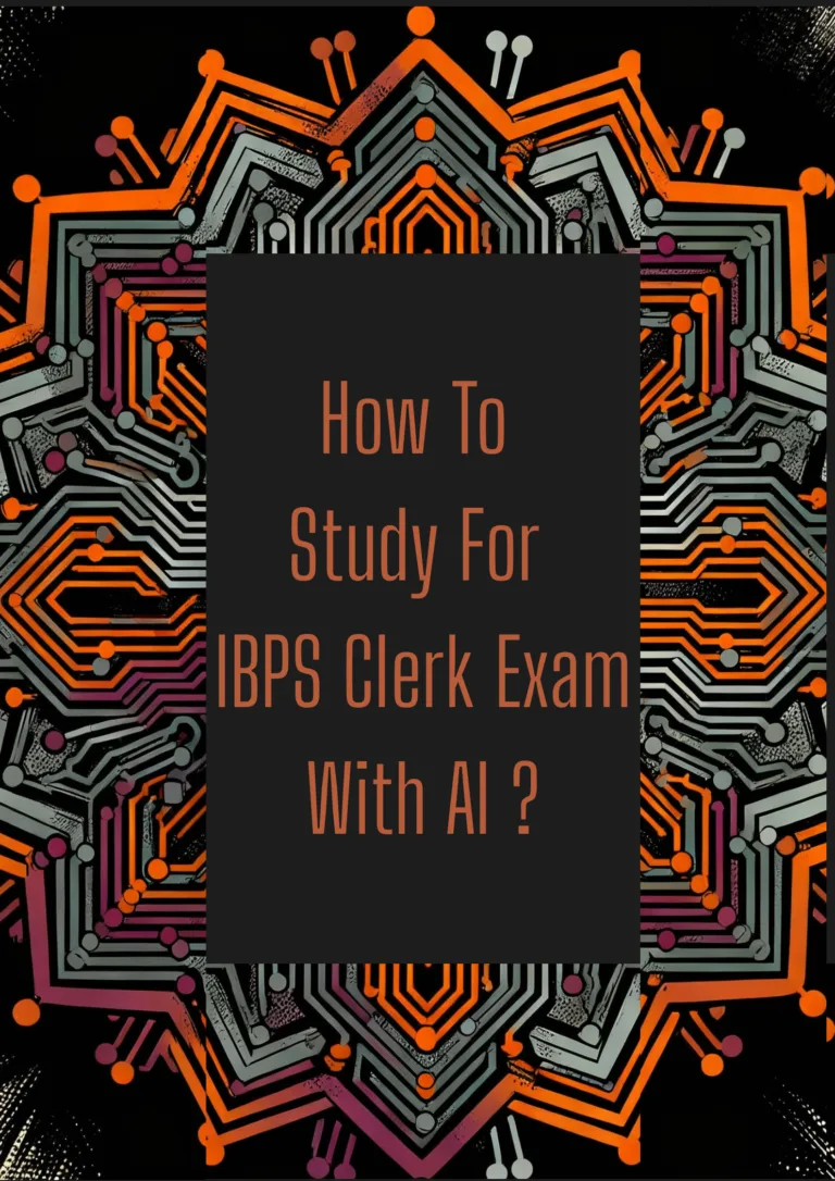 How to Study for IBPS Clerk exam with Google Gemini AI
