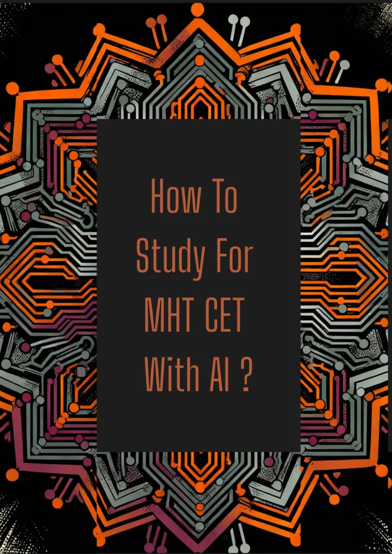 How to study for MHT CET with Google Gemini AI
