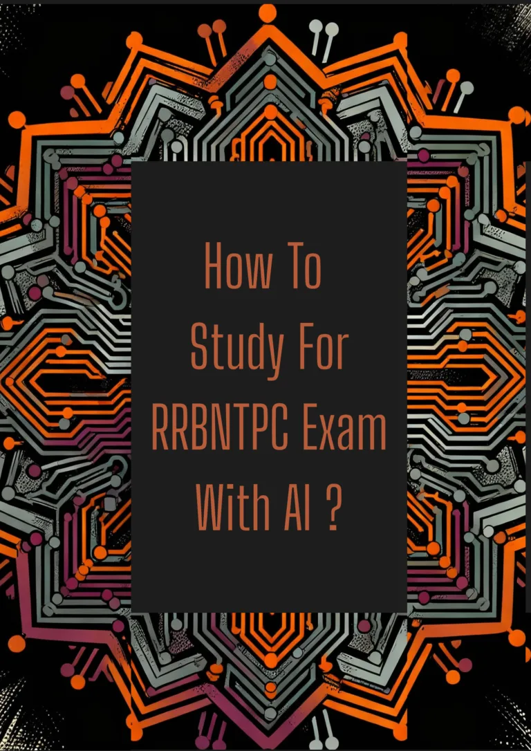 how to study for rrb ntpc exam with google gemini