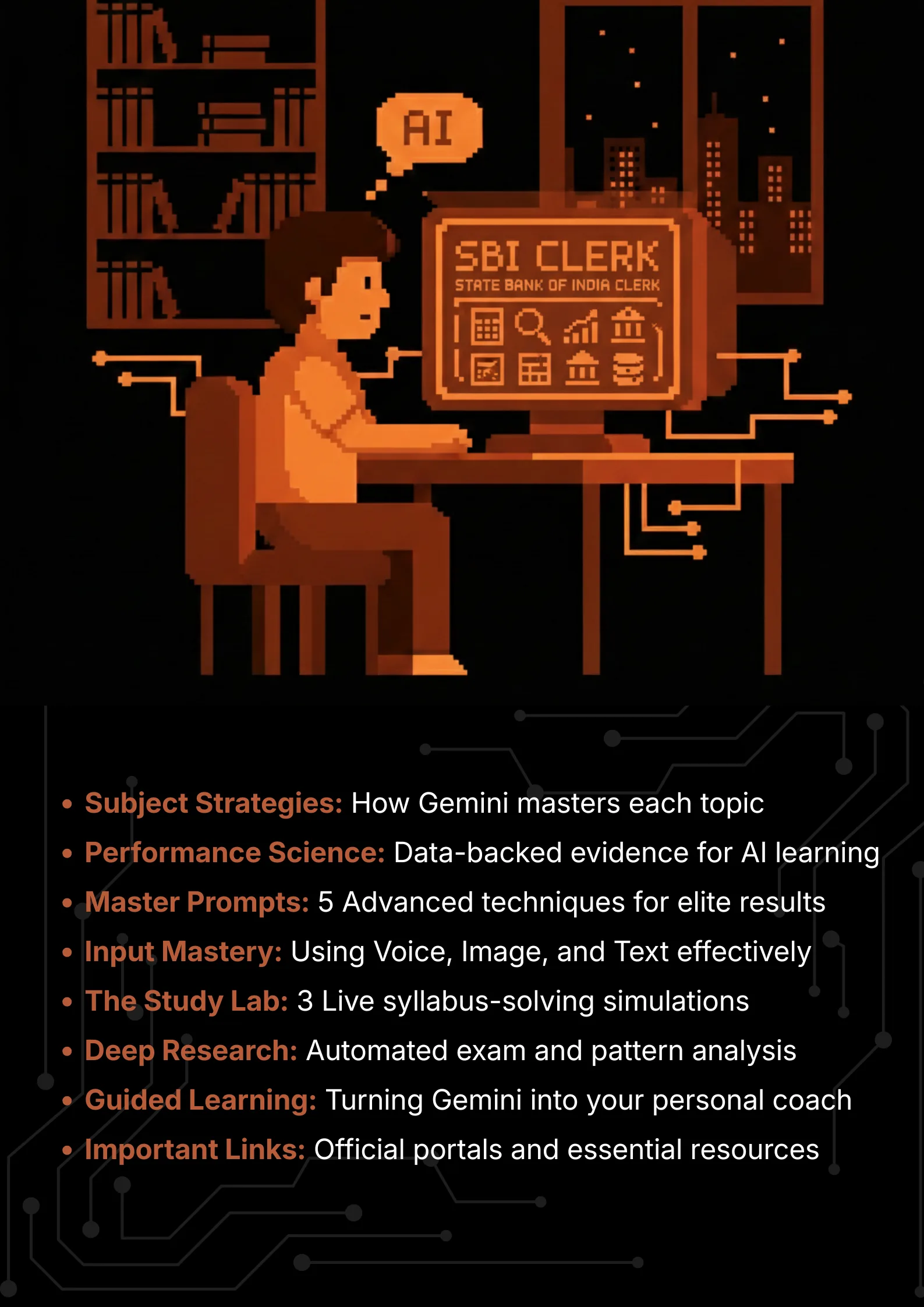 Sbi With Computer SBI Clerk Exam With Google Gemini – The 2026 AI Master Class